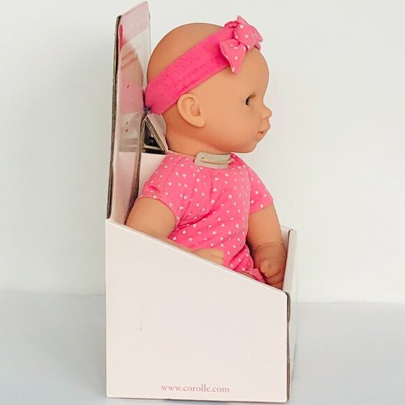 New in Box-Corolle Mon Premier Bebe Calin Baby Doll Pink 12" - Picture 6 of 12